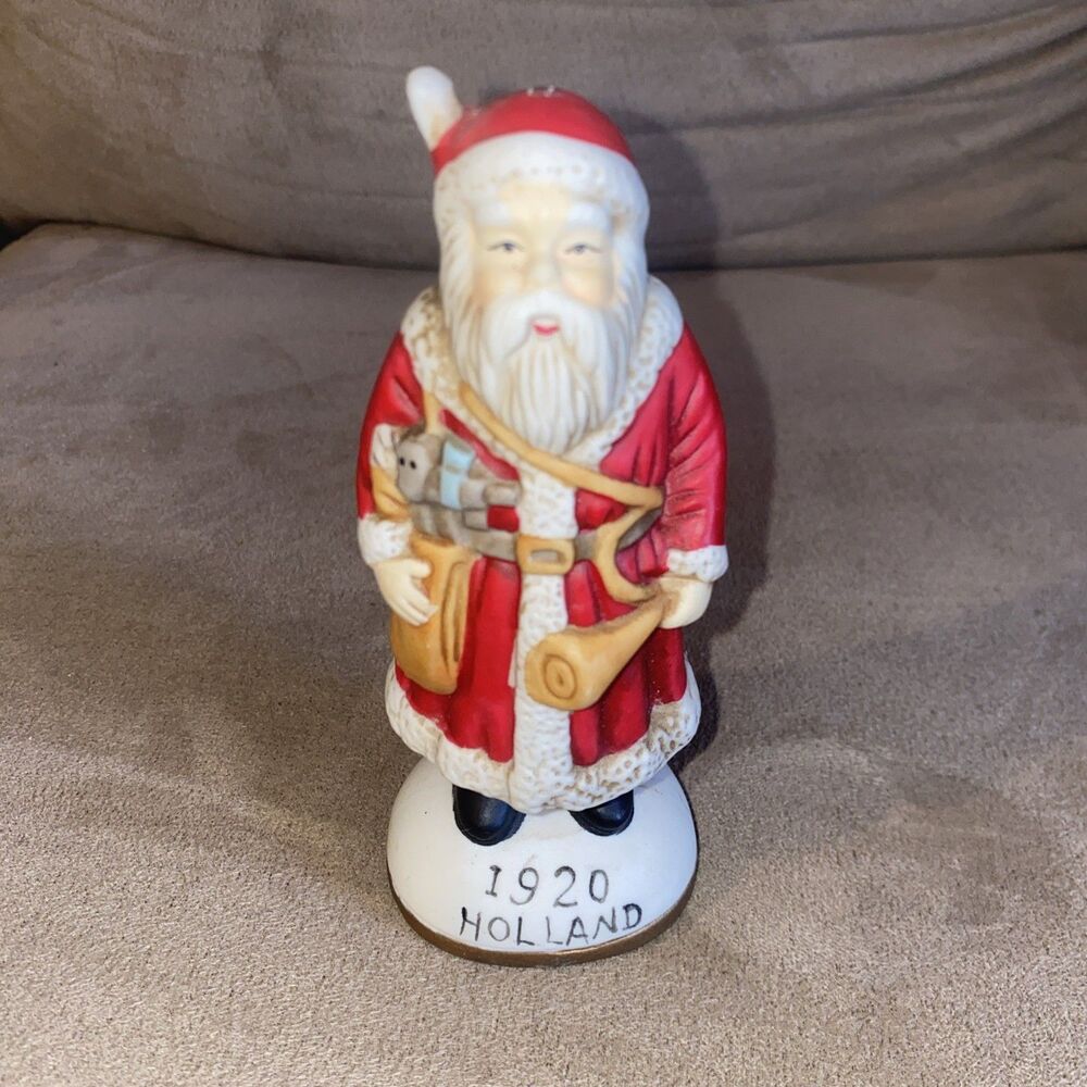 Vintage Old World Santa Christmas Figurine Holland 1920